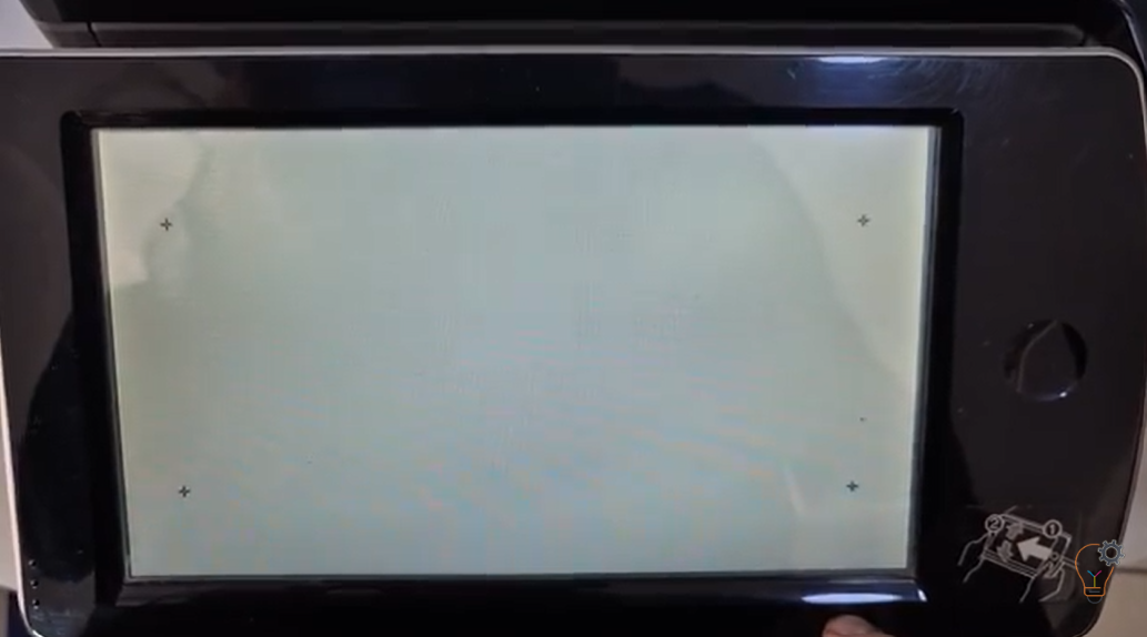 Touch Panel Adjustment on SHARP MX-M365